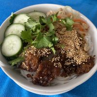 Noodles with mook meat at Quan Chay - Nguyen Duy Hieu in Hoi An