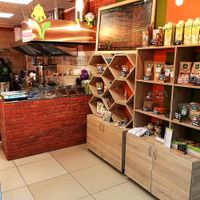 Food shop corner   at Anahata Fine Food in Kyiv