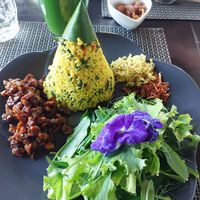Looks simple but bursting with so much flavor at The Organic Farm Bali in Tabanan