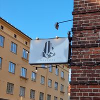 The logo at Mineral in Malmo