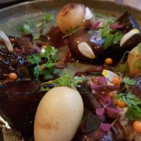 beetroot, chantarelle redwine sauce at Mineral in Malmo