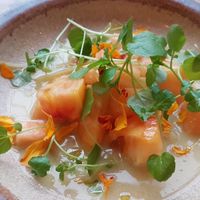 melon, tomato at Mineral in Malmo