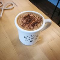 Delicious mocha at Lilo Coffee Roasters in Osaka
