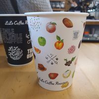 Soylatte at Lilo Coffee Roasters in Osaka