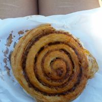 Apricot pastry at Fill Good in Budapest