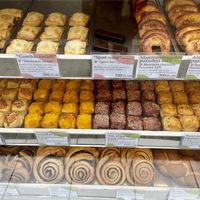 Display case  at Fill Good in Budapest