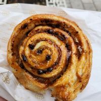 The most amazing snail. I'm so happy I got to try a vegan version of this as you see them (non vegan) all over in the regular bakeries at Fill Good in Budapest