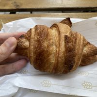 Chocolate-peanut butter croissant   at Fill Good in Budapest