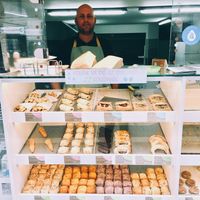 Hungarian vegan pastry  at Fill Good in Budapest