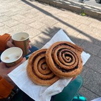 Chocolate & Cinnamon Snails at Fill Good in Budapest