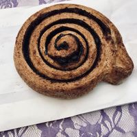 Chocolate snail at Fill Good in Budapest