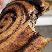 Chocolate snail at Fill Good in Budapest