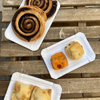 Chocolate snails and mushrooms ravioli at Fill Good in Budapest