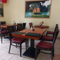 Inside at Schiffe Bistro in Stralsund