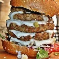 Big Ben  at Veggies Bar in Jerusalem