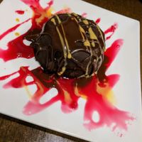 Mocha icecream covered in chocolate! at Veggies Bar in Jerusalem