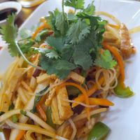 Fried noodles at Vajra in Ho Chi Minh City