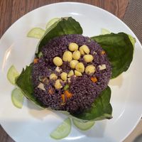 Lotus leaf rice   at Vajra in Ho Chi Minh City