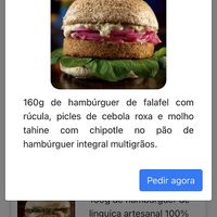   at Castro Burger in Sao Paulo