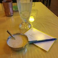 Complimentary dessert  at Baba's Kitchen in Hoi An