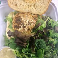 Vegan Jackfruit Cake Sandwich  at Kitchen 519 in Glendora
