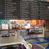 Some of the menu  at Mood Cafe  in Philadelphia