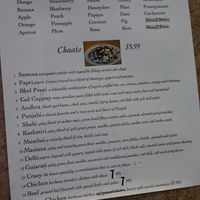 Menu  at Mood Cafe  in Philadelphia