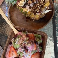 Smoothie Bowls for life  at Aloha Raw Bar in Playa Del Carmen