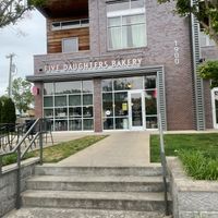 Outside at Five Daughters Bakery - Eastland Ave in Nashville