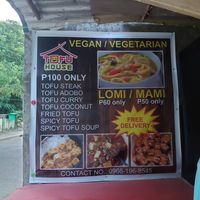 Menu 1 at Seed Dreams in El Nido