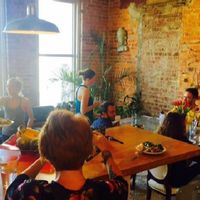 weekly vegan breakfast at Global Breath Studio in Durham
