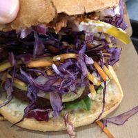 Cheeseburger at Swing Kitchen - Josefstadt in Vienna