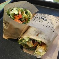 Pepper wrap  at Swing Kitchen - Josefstadt in Vienna