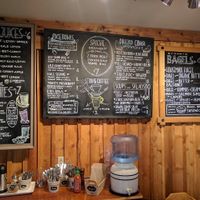 Menu at Wild Island in Orcas Island