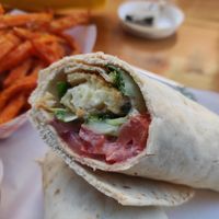 Umi wrap at Umi Falafel in Cork