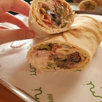 Palestinian Falafel wrap at Umi Falafel in Cork