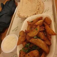 Wedges at Umi Falafel in Cork
