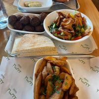 and it all costs only 25€ at Umi Falafel in Cork