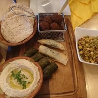 Plate for two 14:95 € at Umi Falafel in Cork
