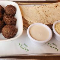 Falafel bites at Umi Falafel in Cork