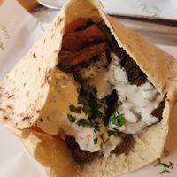 Cauliflower pita at Umi Falafel in Cork