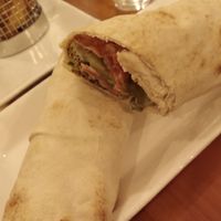 Lebanese wrap at Umi Falafel in Cork