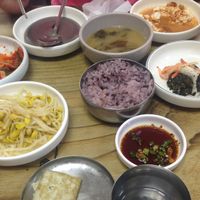 Too much food! at Baengnyeonok - 백년옥 in Seoul