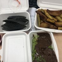 Garlic bread, refried beans and potato & sweet potato chips   at House Of Chay in Ho Chi Minh City
