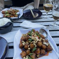 Gongbao tofu  at Chong Qing in Stockholm
