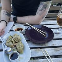 Dumplings  at Chong Qing in Stockholm