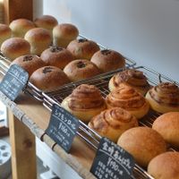 Baked goods at Huluta in Sapporo