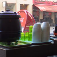 Green tea at 58 Dim Sum in Stockholm