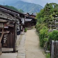 Tsumago at Koshinzuka in Nagano