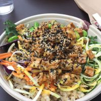 The vegan option with tofu at Hawaii Poke in Stockholm
